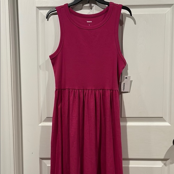 Sonoma Dresses & Skirts - Sonoma Sleeveless Maxi Dress in Fuchsia